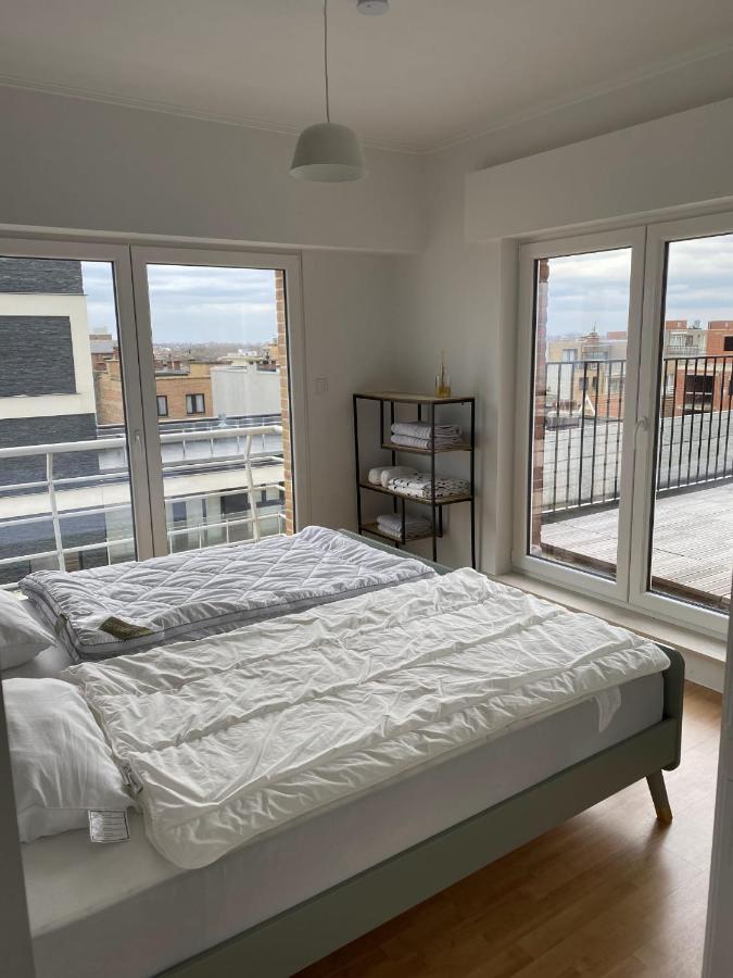 Appartment With Frontal Sea View With 3 Bedrooms Koksijde Buitenkant foto